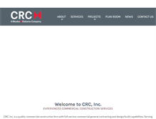 Tablet Screenshot of crc-incorporated.com